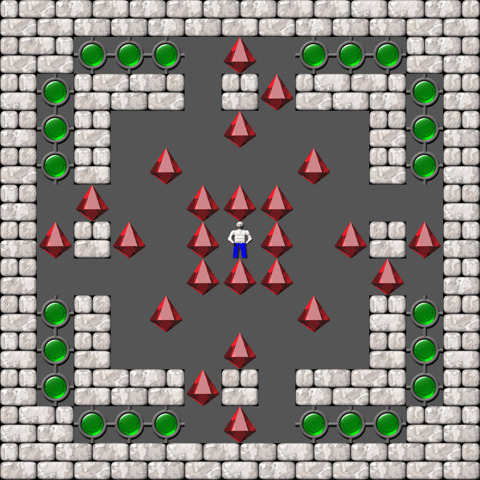 Сокобан Cubes & Tubes уровень 19